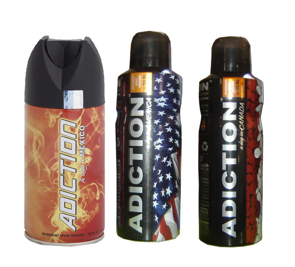 Adiction Combo pack 3 pc