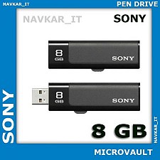 Sony MicroVault Style USM4GMG USB Flash Drive 8GB